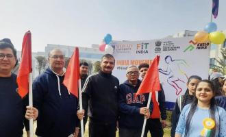 Monad University Organiged Fit India Movement 2023-2024